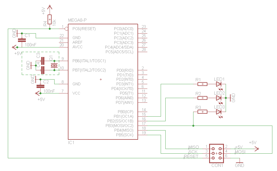 Mikrocontroller LED-Steuerung - Mikrocontroller.net