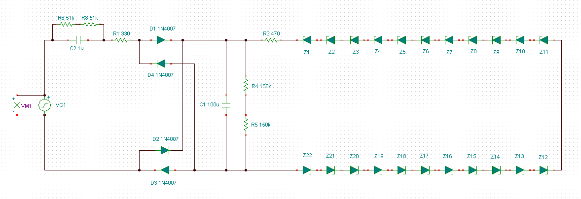 LEDs direkt an 230V betreiben - wie? - Mikrocontroller.net