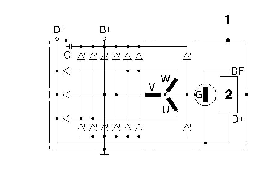 Wieso 8 Gleichrichterdioden in Lichtmaschine - Mikrocontroller.net