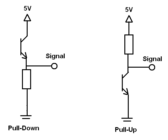 Phototransistor Pull-Up/Down - Mikrocontroller.net