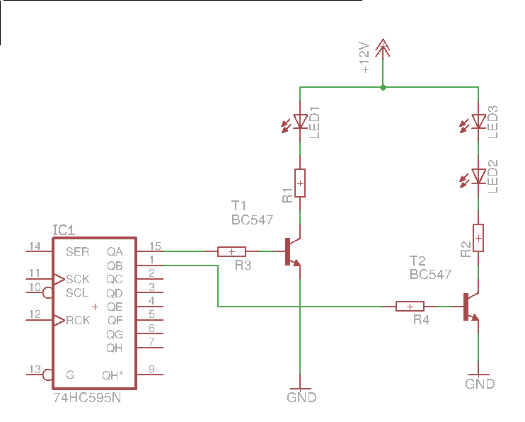 LED glimmt an Transistor - Mikrocontroller.net