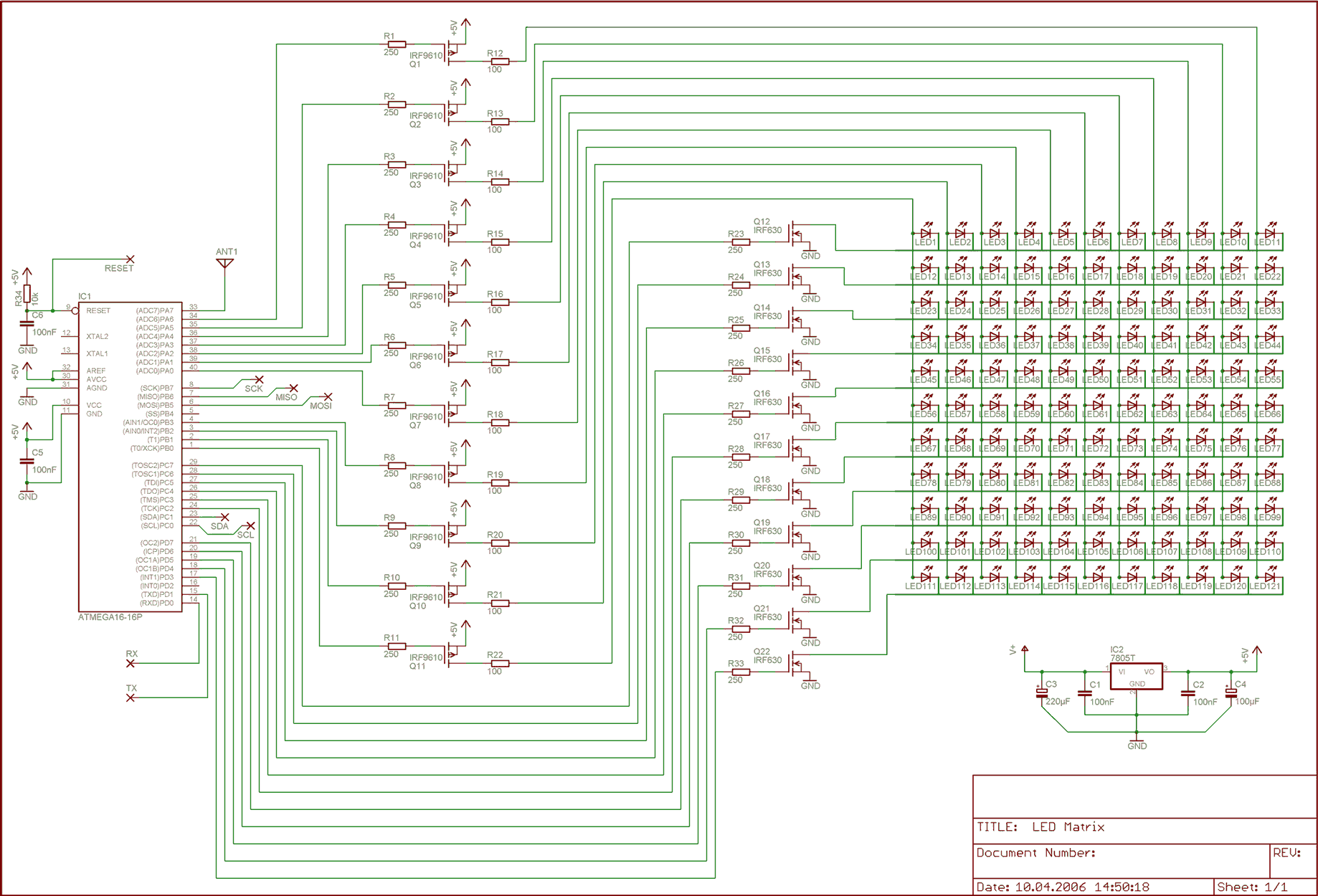 LED Ansteuerung mit Atmel AVR - Mikrocontroller.net