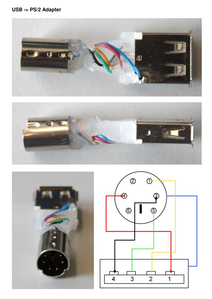 Как перепаять джойстик usb на ps2