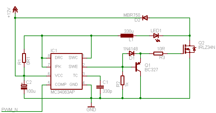 Konstantstromquelle LED 3A - Mikrocontroller.net