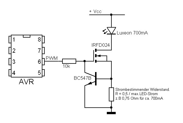 LED Schaltung - Mikrocontroller.net