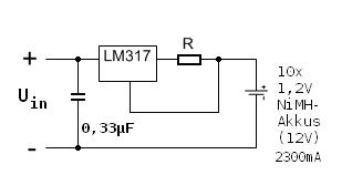 Akkus laden mit LM317 - NiMH - Mikrocontroller.net