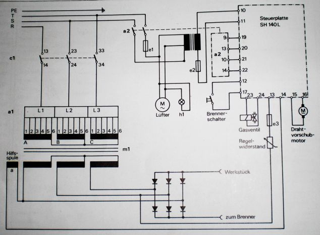 Reparaturbericht Schutzgasschweißgerät Lorch SH140L SH 140 L -  Mikrocontroller.net