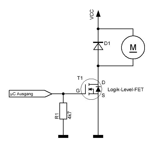 Mosfet Atmega8 Schaltplan - Mikrocontroller.net