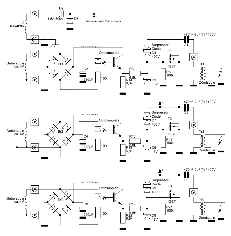 Schaltplan Magnetzundung - Wiring Diagram