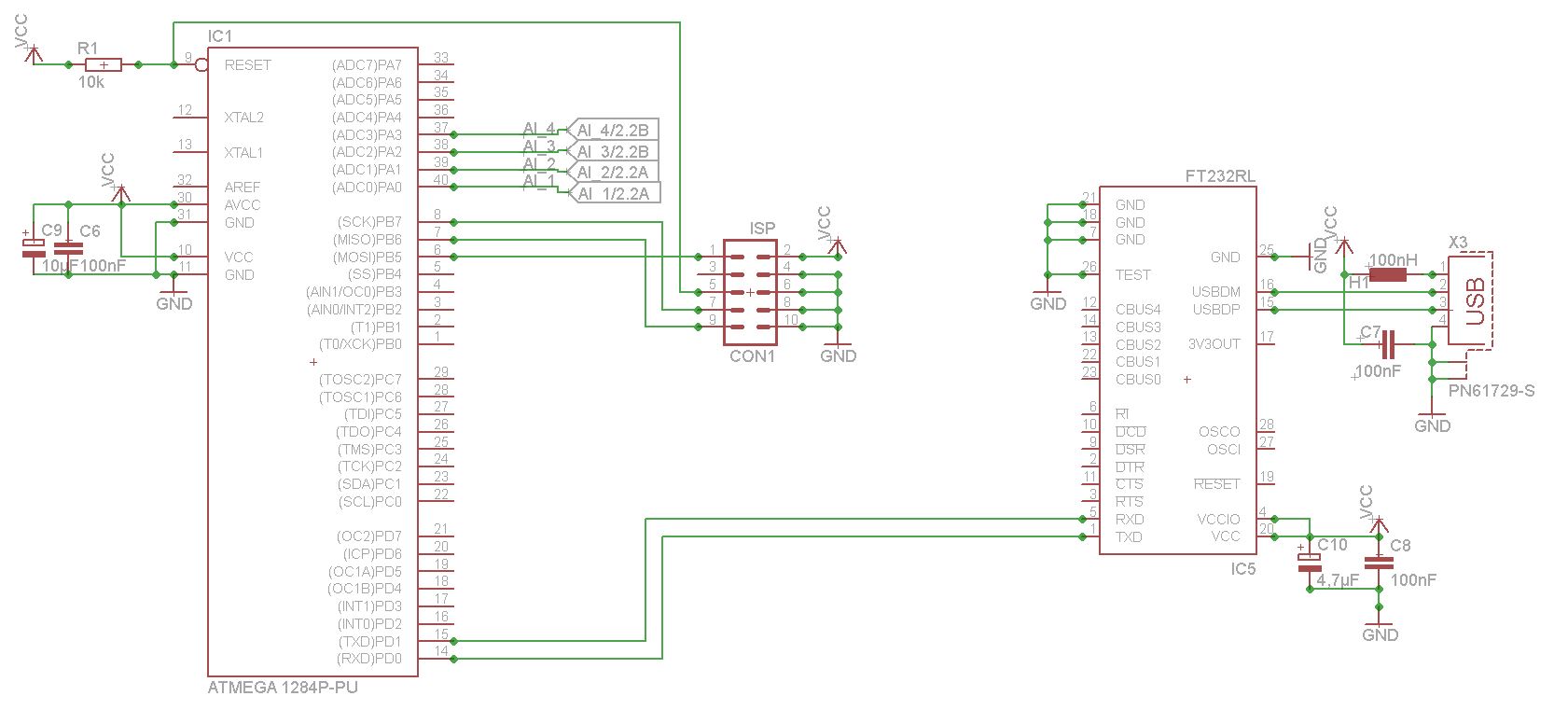 Atmega как usb host