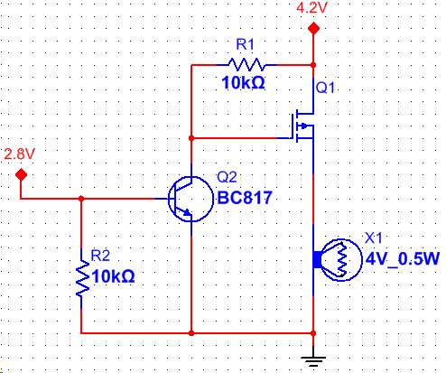Low Voltage P Mosfet Als Schalter Mikrocontroller Net