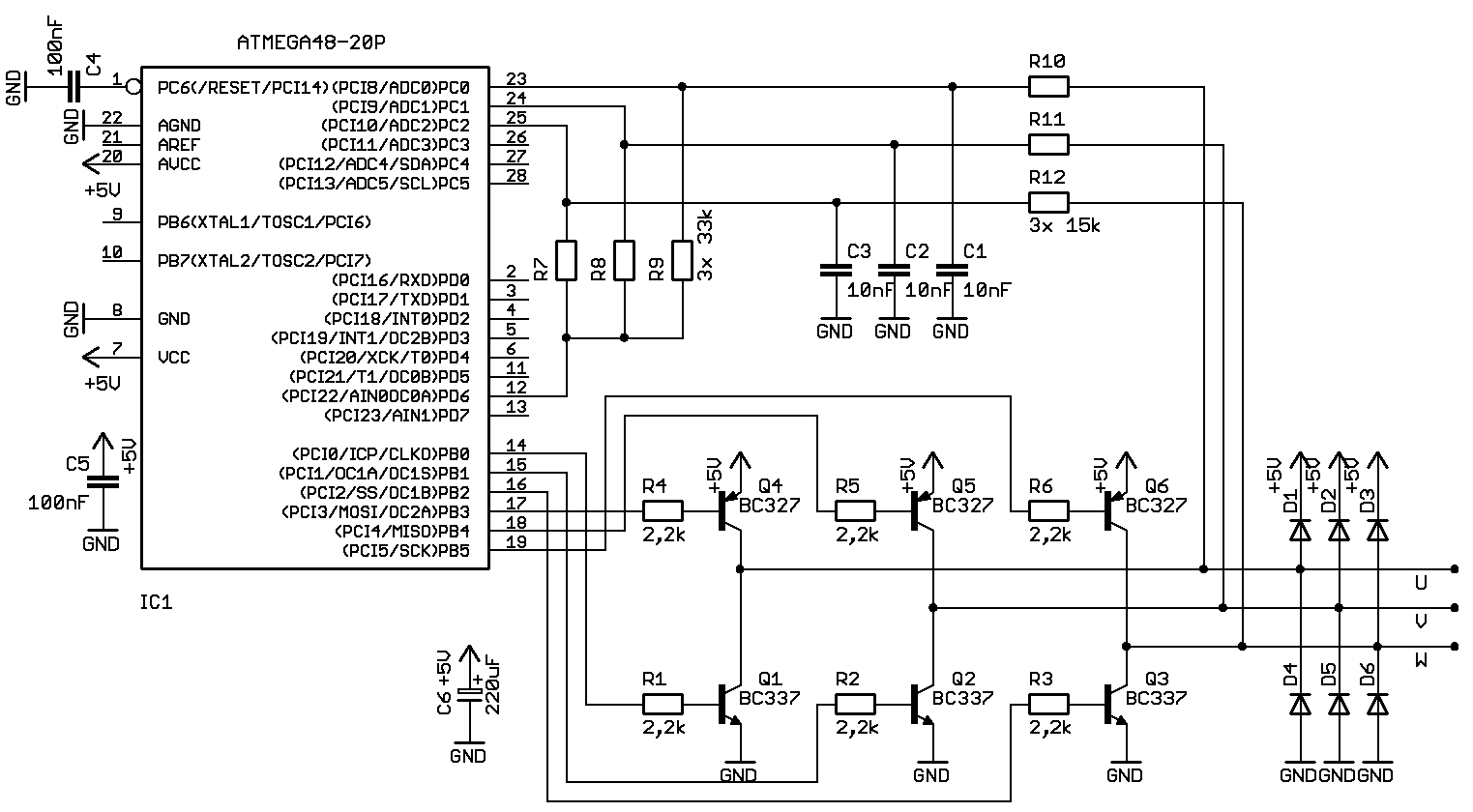 festplatten motor zum drehen bringen - Mikrocontroller.net