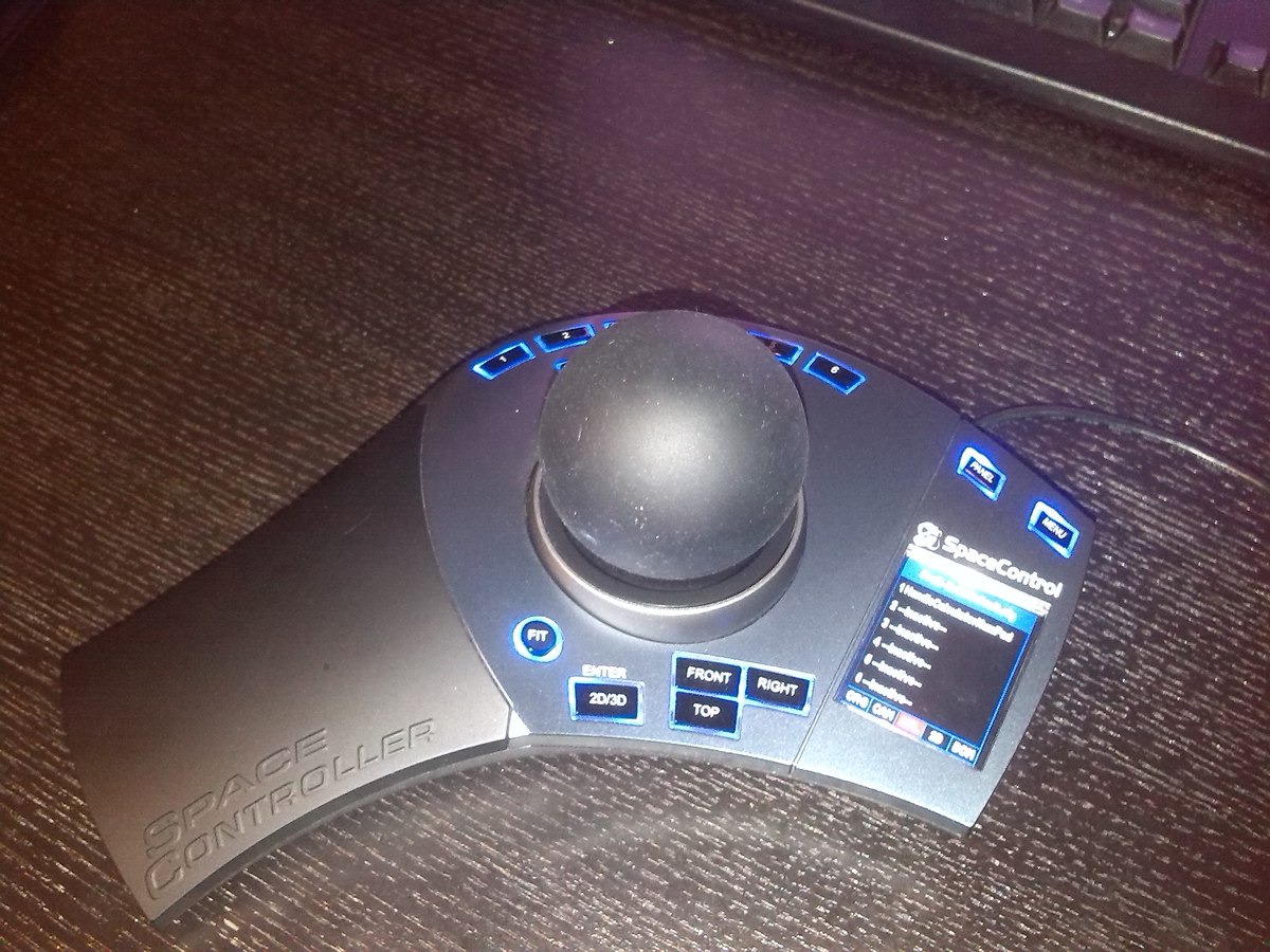 spacecontrol 3d cad mouse