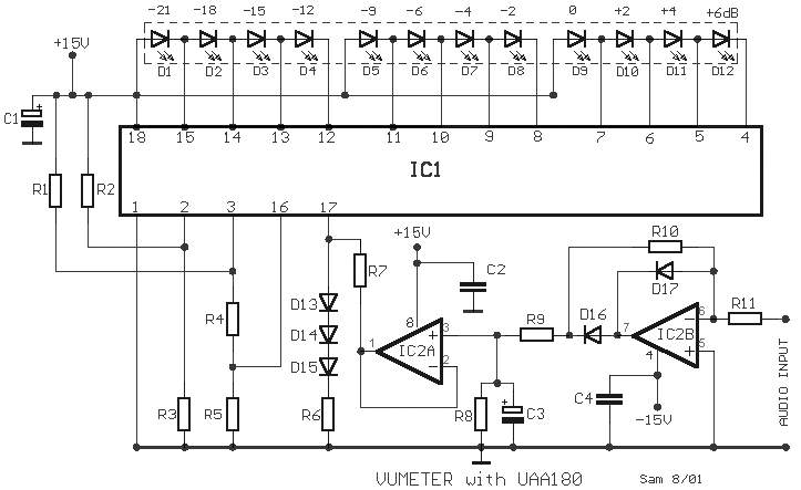 Selbstbau Projekt VU Meter - Mikrocontroller.net