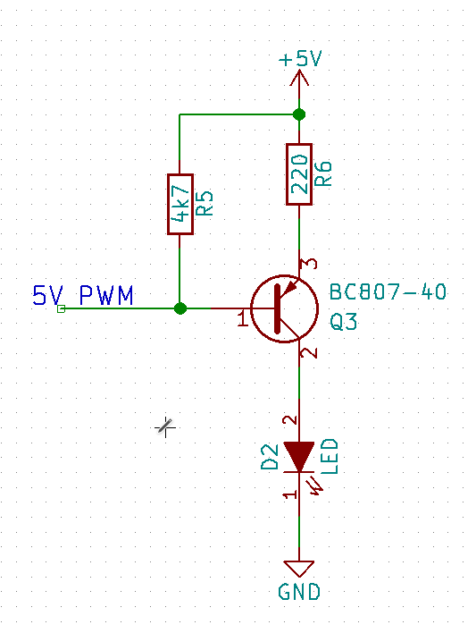 1-Transistor LED Konstantstromquelle mit PWM - Mikrocontroller.net