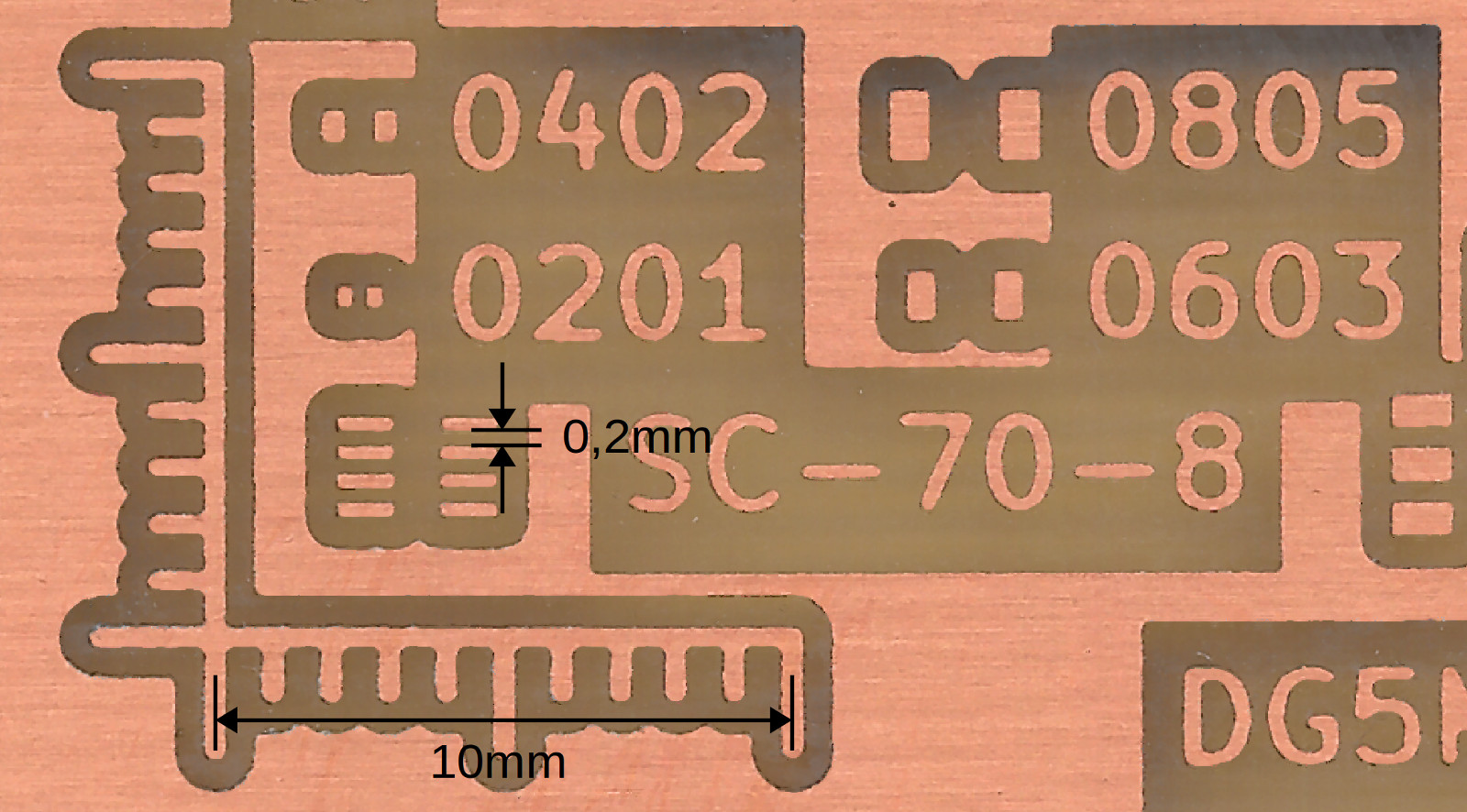 Belichten von Platinen mit CNC-Fräse + UV-Laser - Mikrocontroller.net