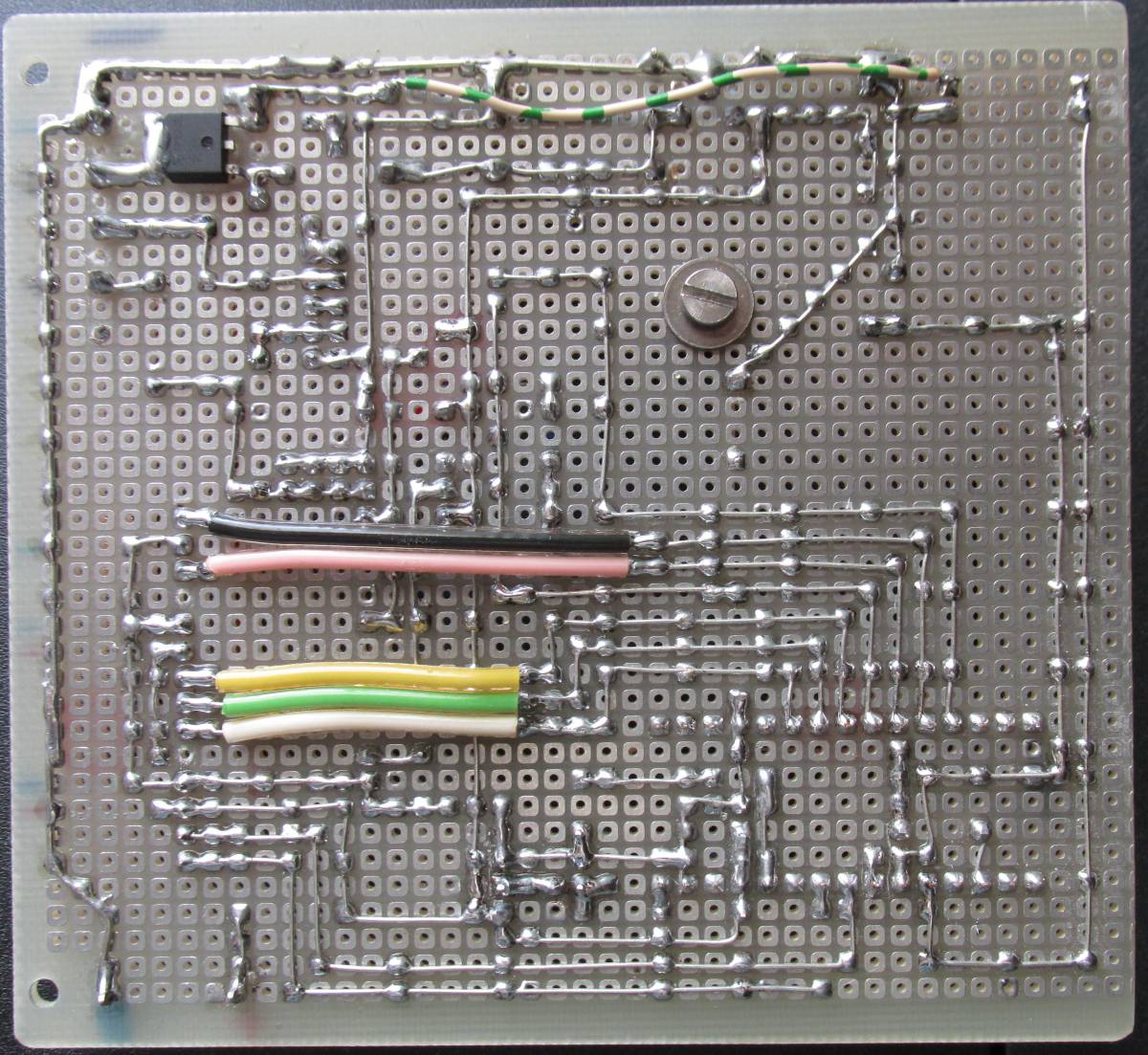 Lochrasterplatine Verbindungskabel - Mikrocontroller.net