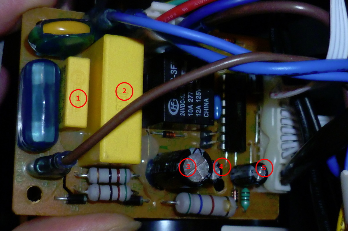 Hilfe bei Reparatur Einhell Luftentfeuchter benötigt - Mikrocontroller.net