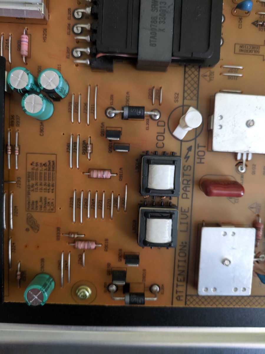 Philips 40PFL8008S/12 - Netzteil defekt? - Mikrocontroller.net