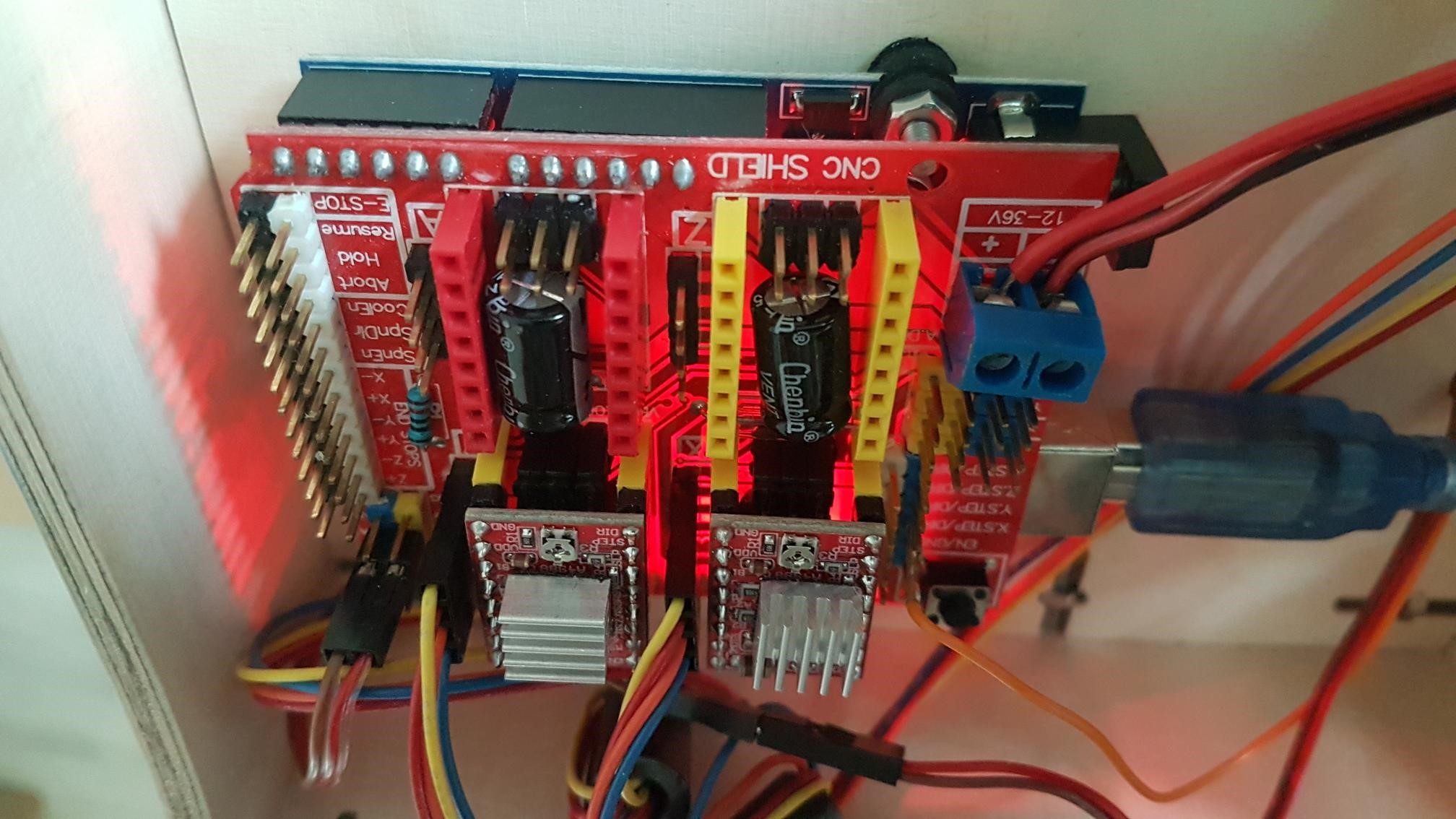 Arduino - Schrittmotor startet umgehend nach Anschluss vom Arduino und  Stoppt nicht mehr - Mikrocontroller.net