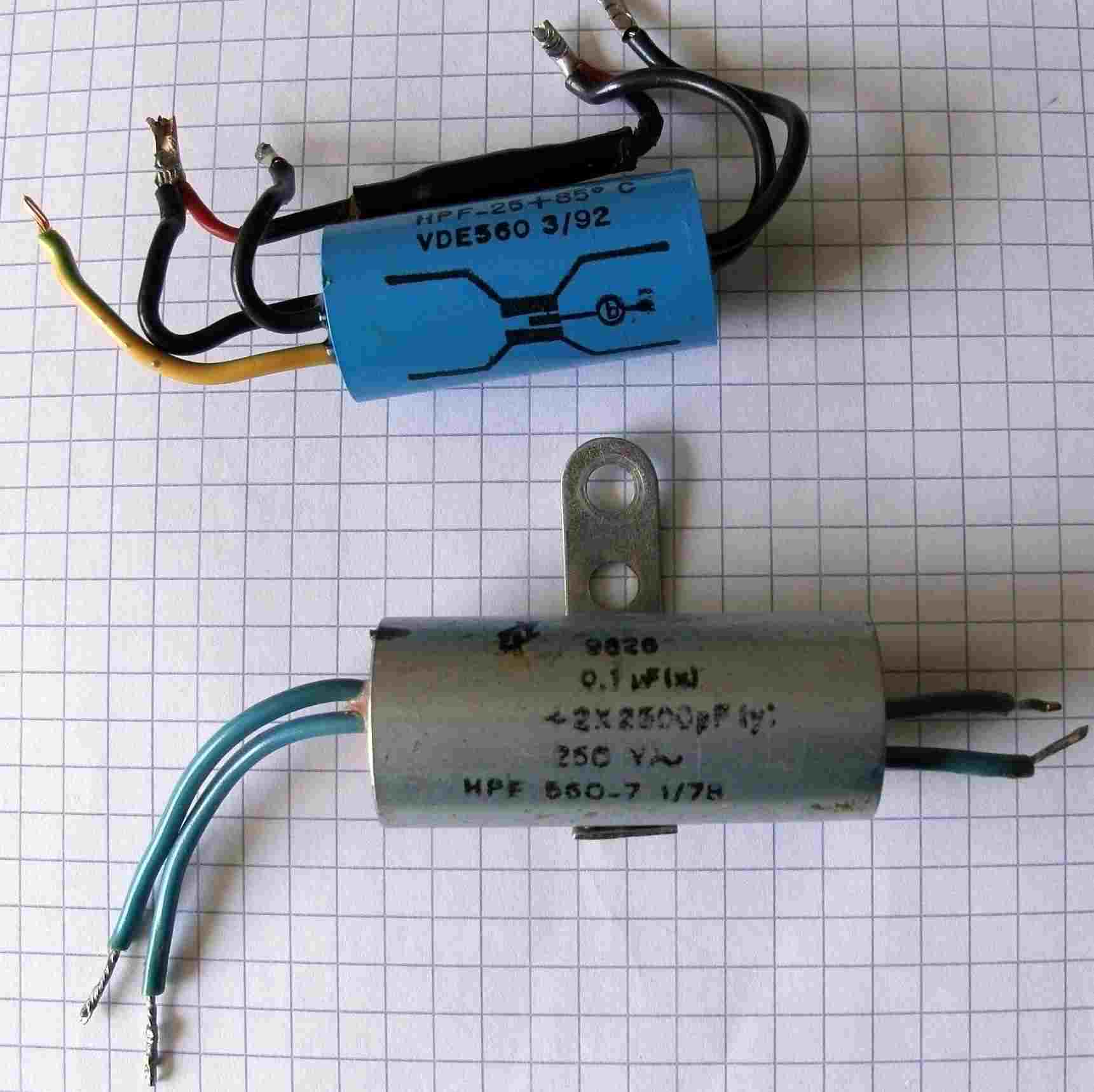 Braun Küchenmaschine KM 32-Enstörkondensator - Mikrocontroller.net