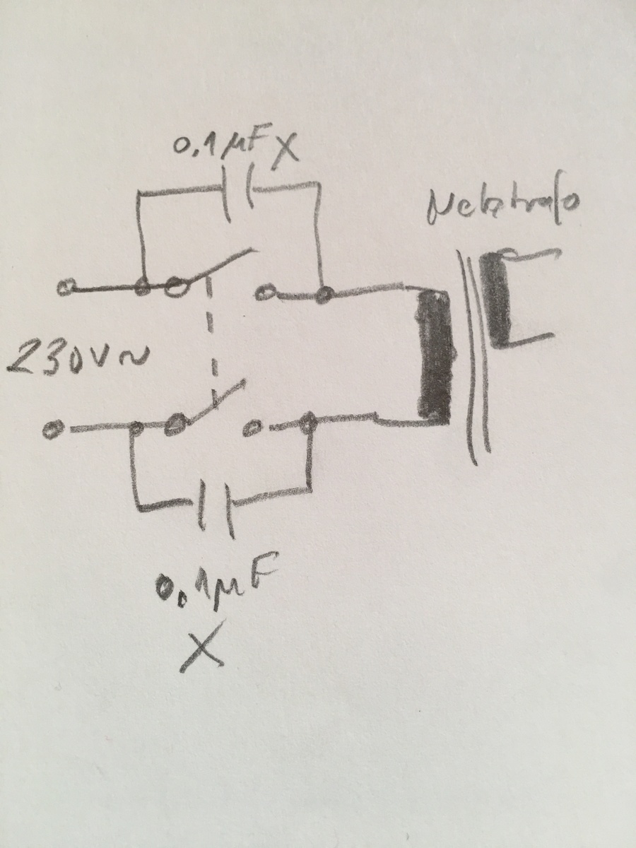 Audioverstärker (Transistor) knackt beim EInschalten/Ausschalten -  Mikrocontroller.net
