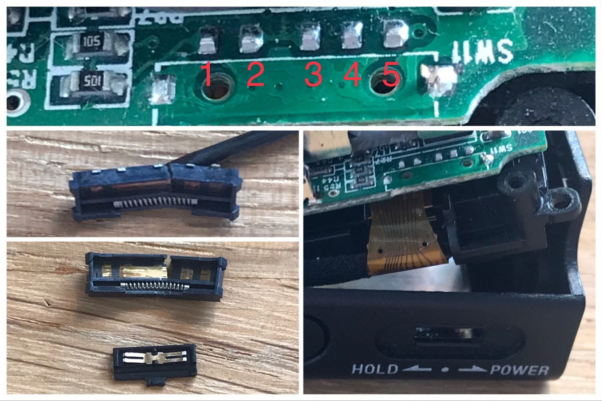 Sony XDR-P1DBP Schalter ersetzen - Mikrocontroller.net