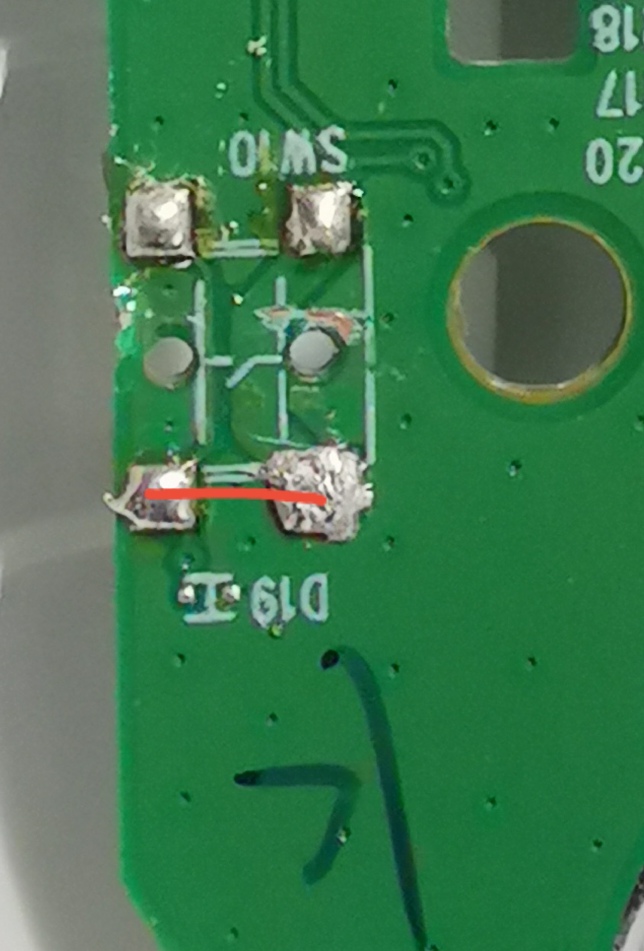 Reparatur Philips Babyphone SCD630 An/Aus Knopf - Mikrocontroller.net