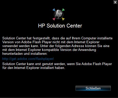 HP Solution Center funktioniert nicht mehr - Mikrocontroller.net