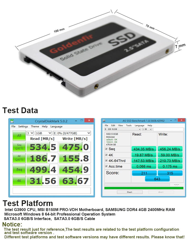 China SSD Betrug (Goldenfir 512 GByte) - Mikrocontroller.net