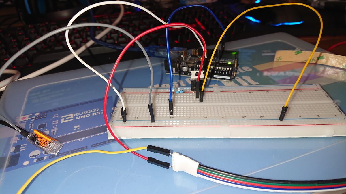 24V-LED-Streifen per Arduino + Mosfet ansteuern funktioniert nicht -  Mikrocontroller.net