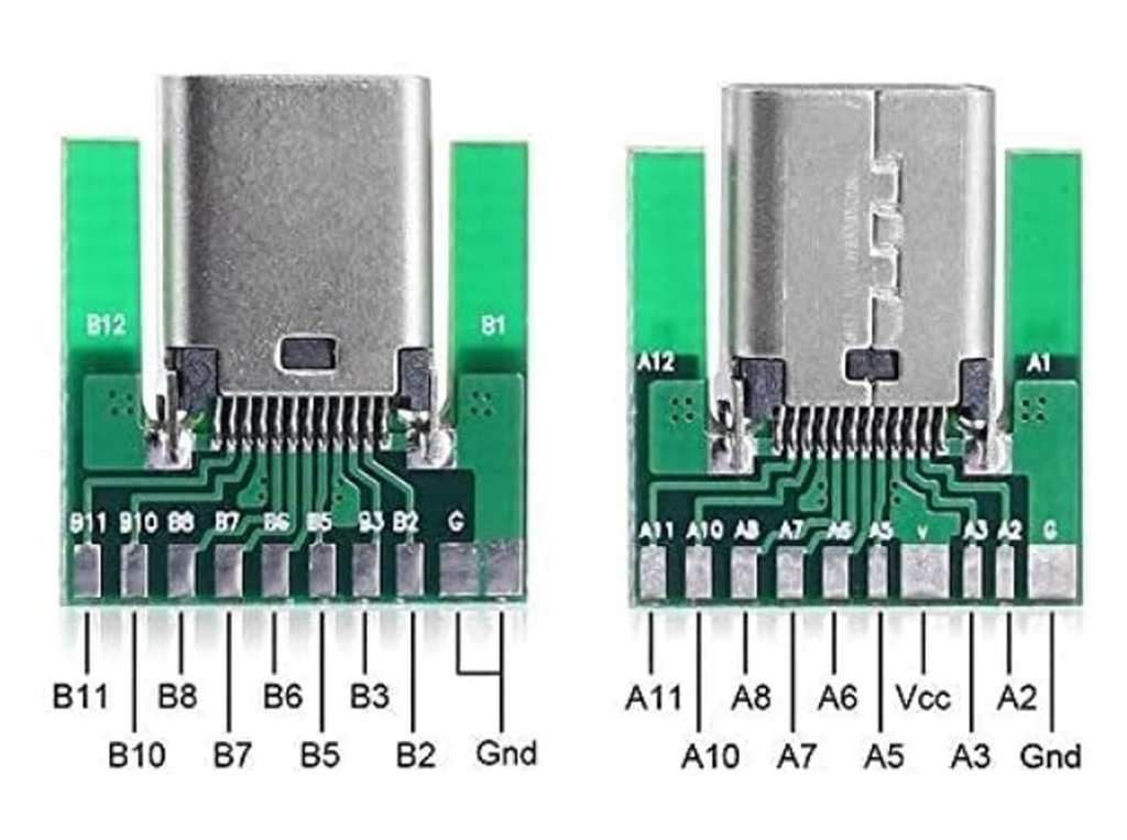 USB-C Buchse an Ladeadapter anlöten. - Mikrocontroller.net