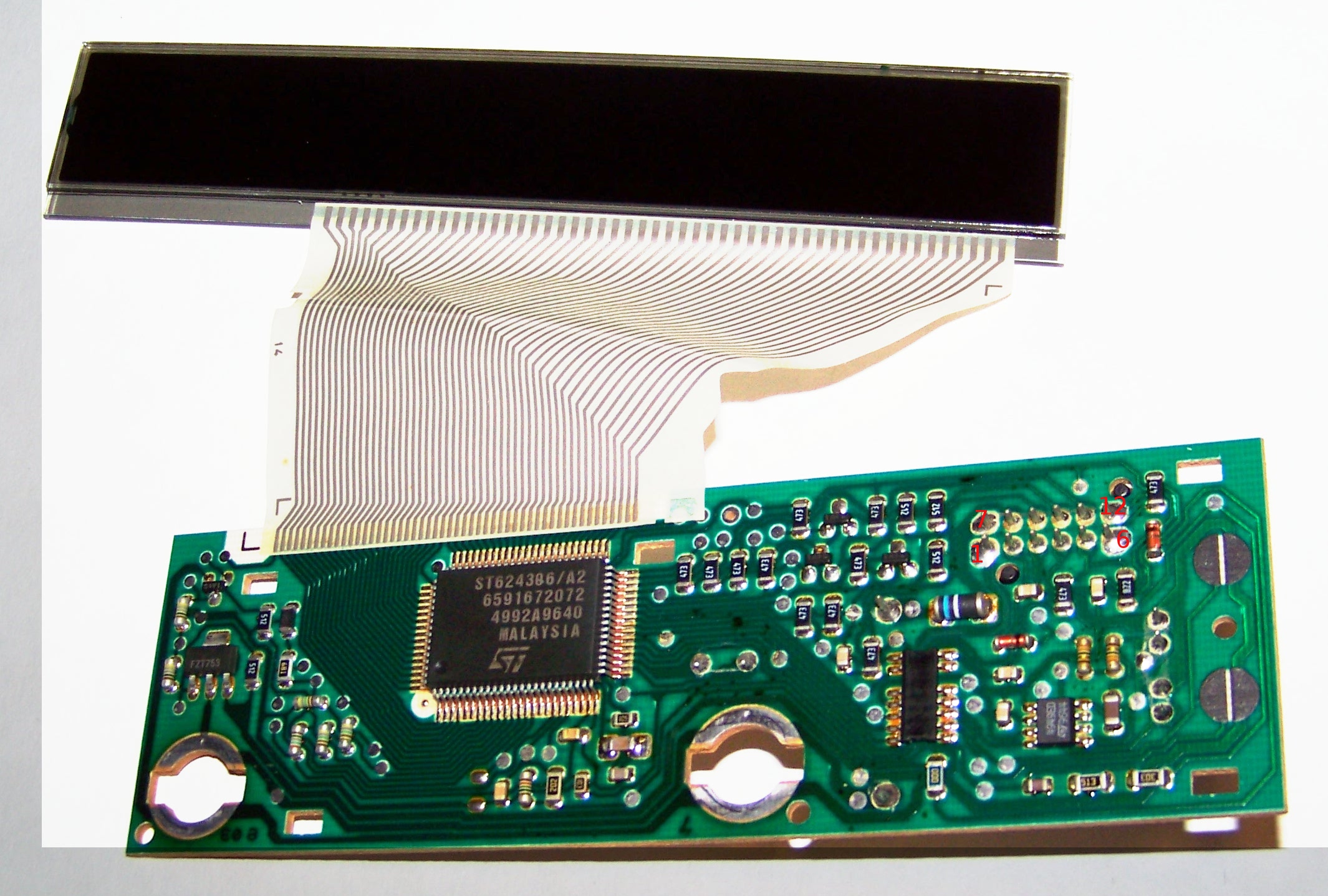 corsa B Info Display - Mikrocontroller.net