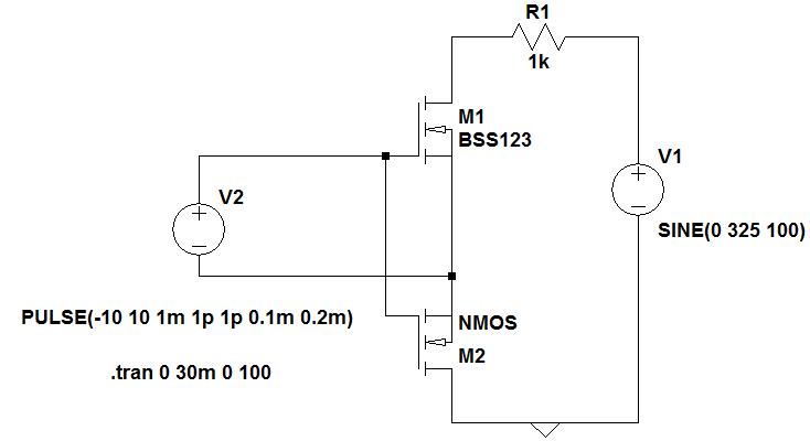 Antiserielle MOSFETs ansteuern - Mikrocontroller.net