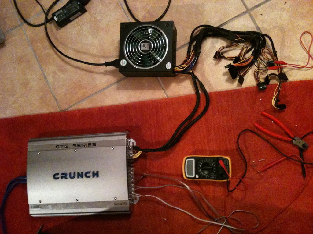 Stromversorgung für Auto Endstufe mit PC Netzteil - Mikrocontroller.net
