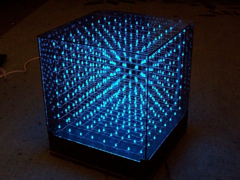 LED cube –